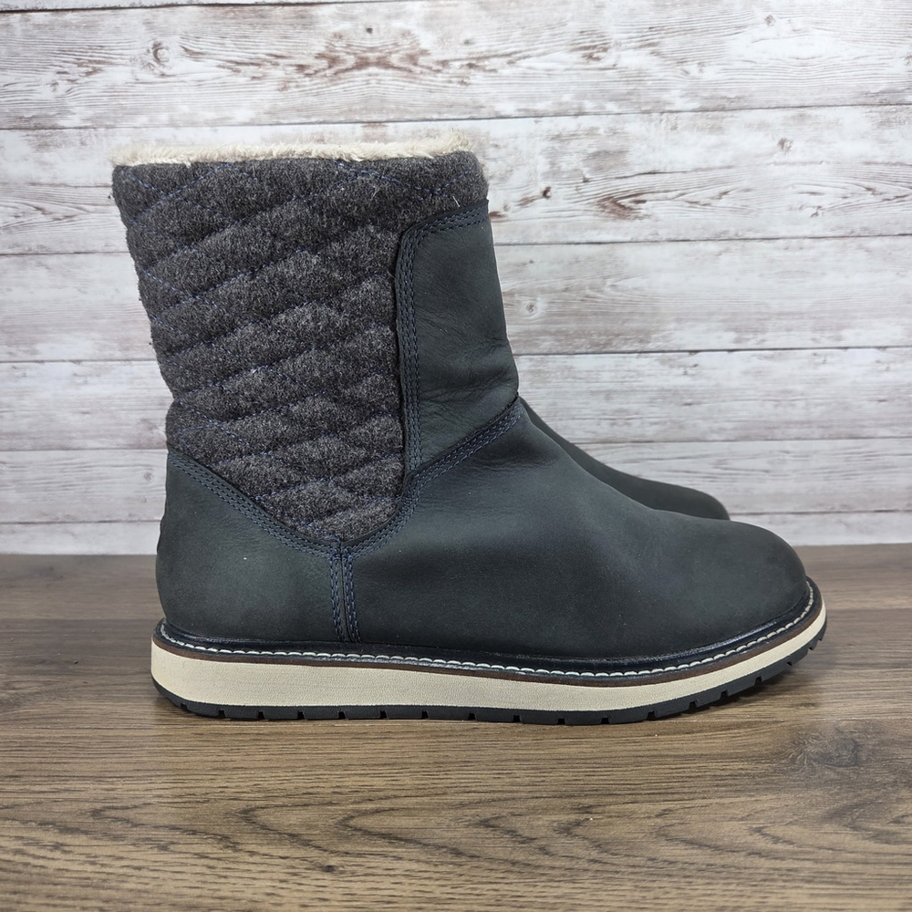 Helly Hansen Womens Seraphina Dark Navy Natura Winter Boots Womens Size 6.5